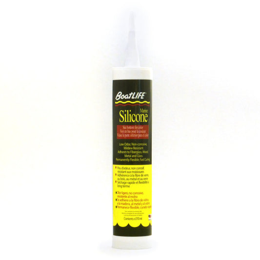 MARINE SILICONE RUBBER SEALANT Black Tube / 80 mL