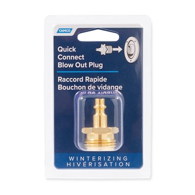 Blow Out Plug - Bilingual