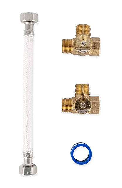 CAMCO 35953 Supreme Permanent Brass Water Heater By-Pass Kit