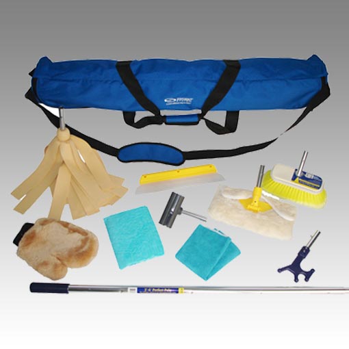 Deluxe Watercraft Cleaning Kit w/Storage Bag