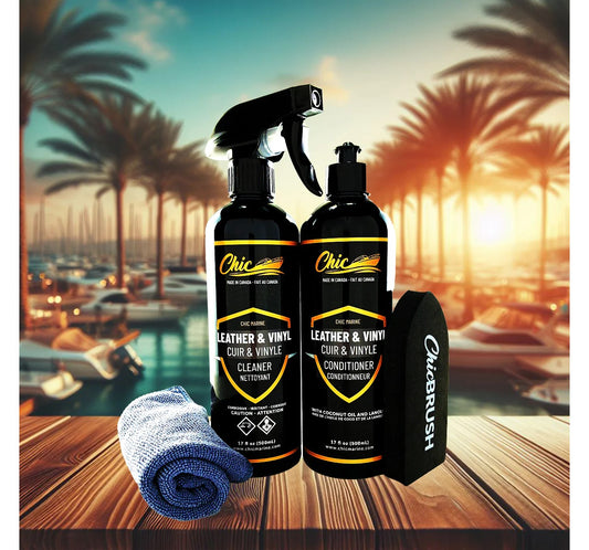 Leather & Vinyl Cleaning Kit