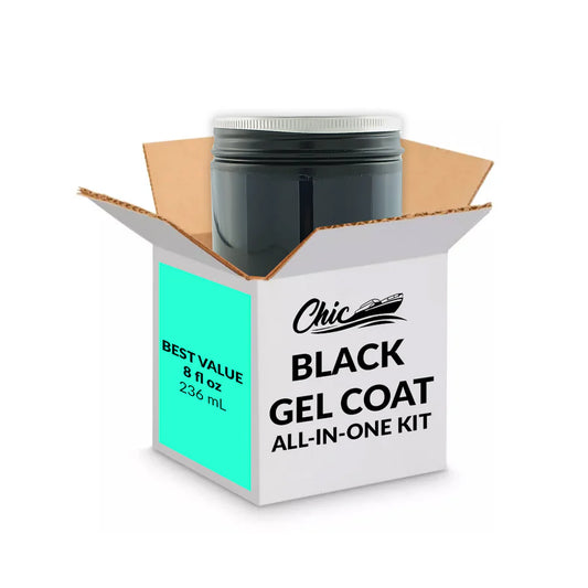 Gel Coat Repair Kit - Black - 236ml
